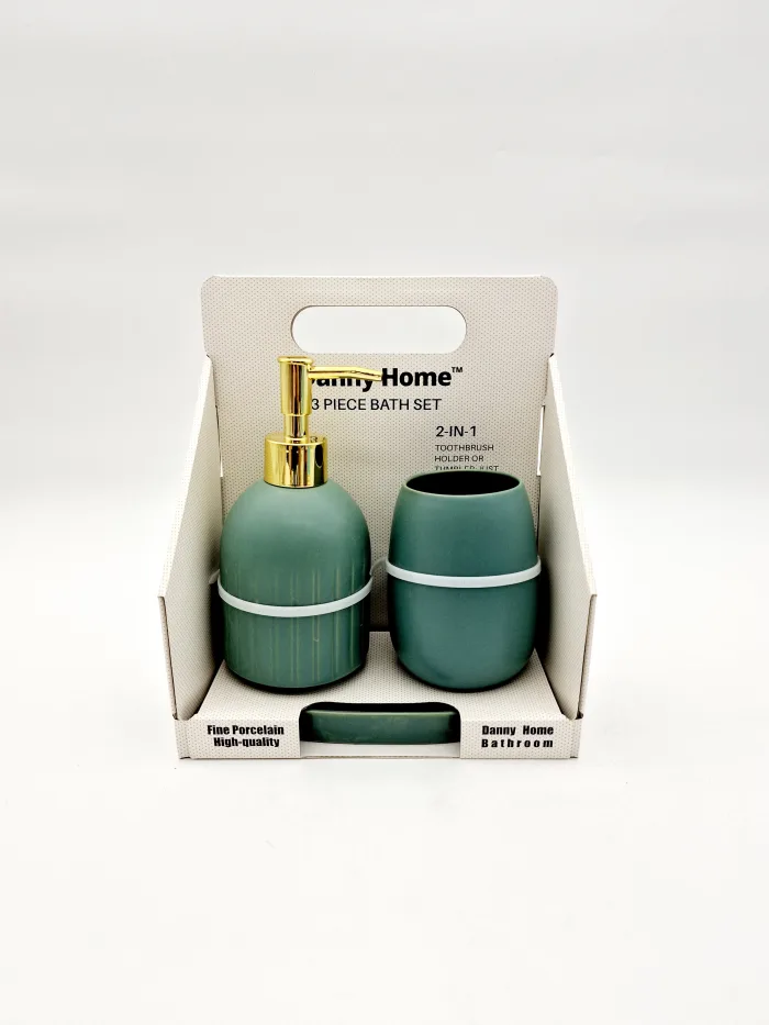 Bath set V037 17x10x13cm 20,50lv (2) Набор для ванны — изображение 1