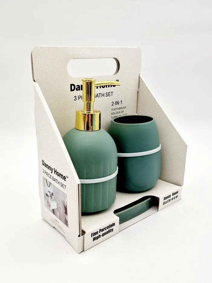 Bath set V037 17x10x13cm 20,50lv (3) Набор для ванны — изображение 2