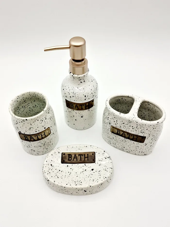 Bathroom set 8514 20x10x10x13cm 34,80lv (1) Bathroom Set - Image 1