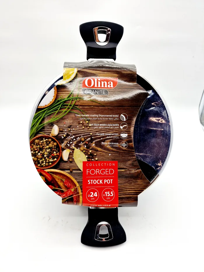 Cooking pod 18007 24cm 62,50lv Кастрюля 24см — изображение 1