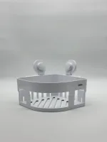 Ъглова етажерка за баня Bathlux- ABS вакуум