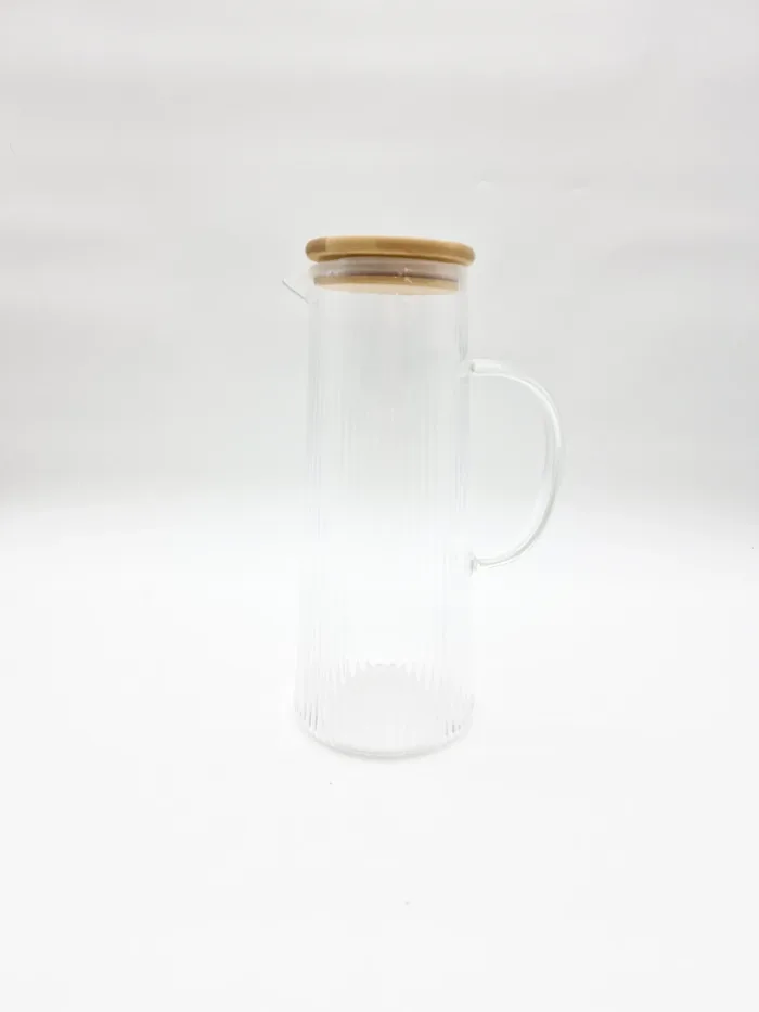 Transparent Glass Pitcher - Image 2