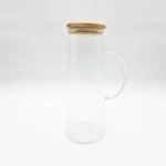 Transparent Glass Pitcher