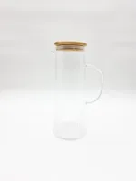 Transparent Glass Pitcher