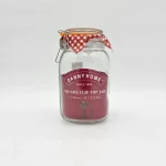 Transparent Food Grade Crisper Glass Jar
