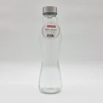 Transparent Glass Juice Bottle With Clip