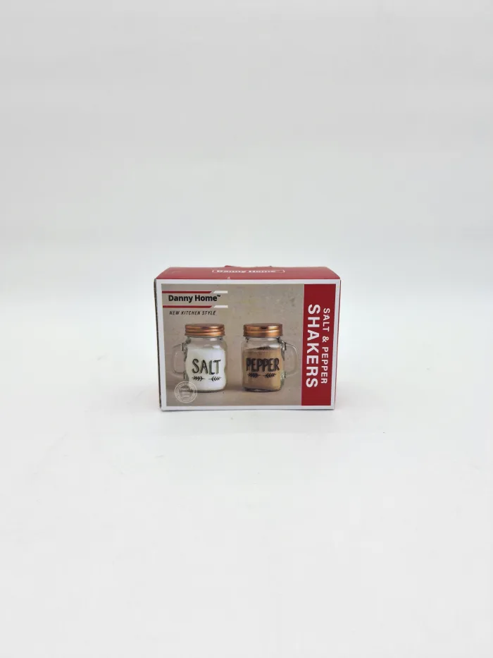 V257 H8.5cm 120ml 5,50LV (2) Danny Home | Transparent Storage Containers Glass Jar For Salt and Paper - Image 3