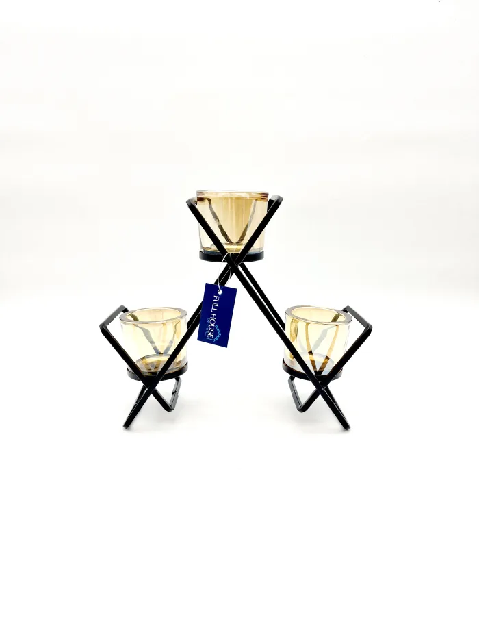 Candel holder 170280 23x23cm 29,50lv (3) Подсвечник — изображение 2