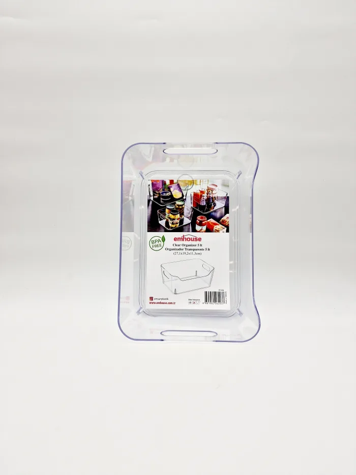 Clear Organizer 3517 27.1x19,2x11,3cm 5L 13,50lv (2) Clear Organizer - Image 1
