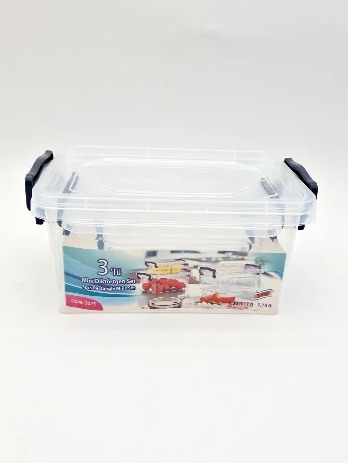 Storage box 3216 0.3L 1L 1,75L 8,50lv (5) Ящик для хранения — изображение 4