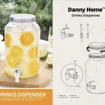 Danny Home | Glass Drinking Jar