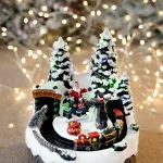 Коледно музикално светещо градче