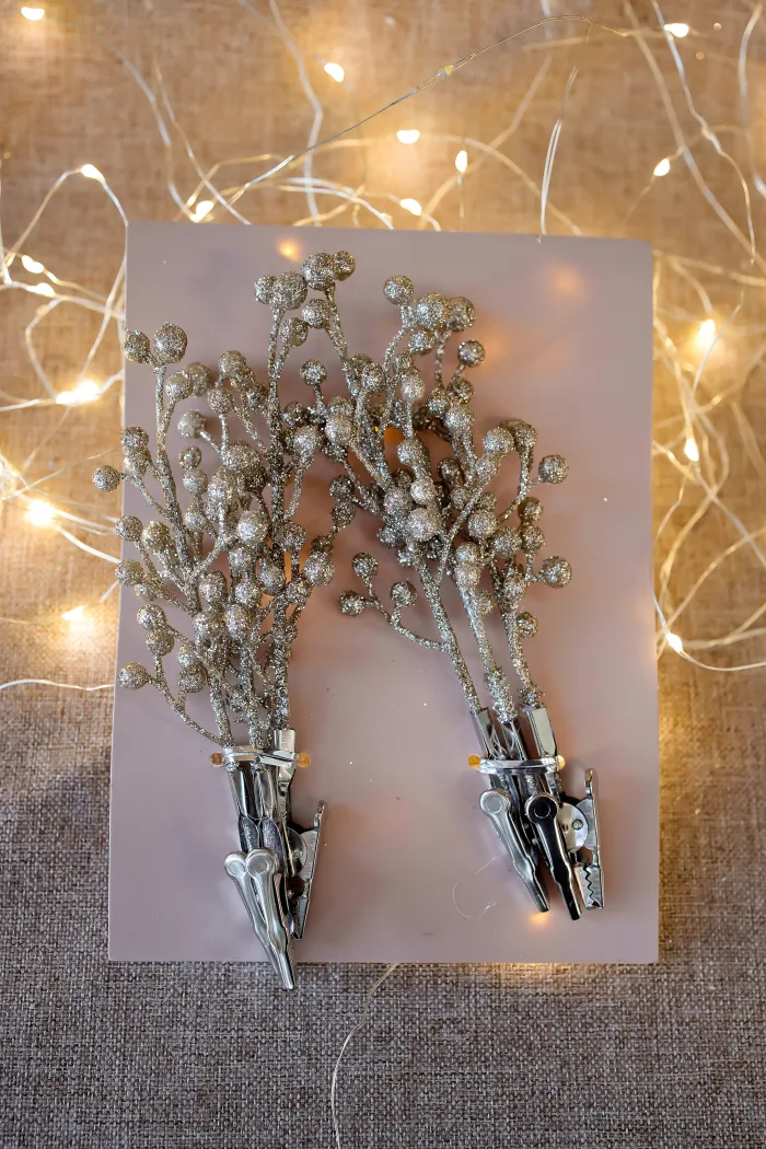 Коледна декорация с щипка 6бр - Image 2