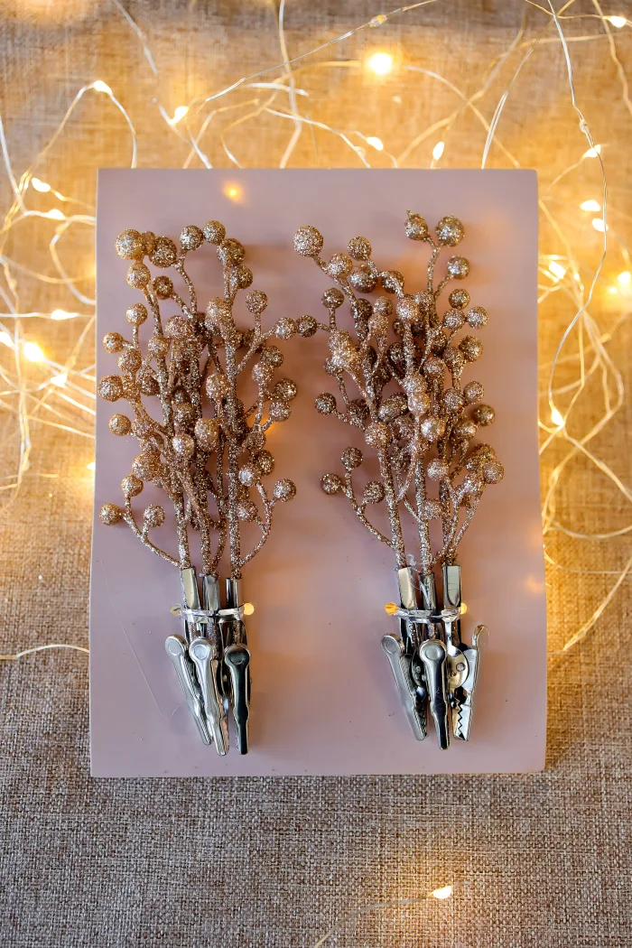 Коледна декорация с щипка 6бр - Image 2