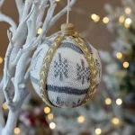 Коледна топка за елха 2 бр