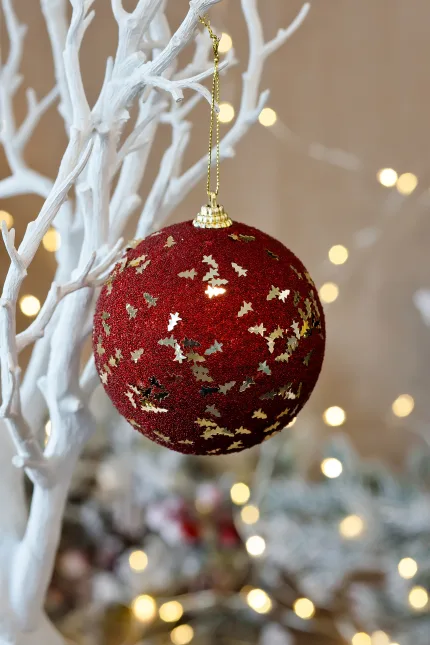 Коледна топка за елха 2 бр