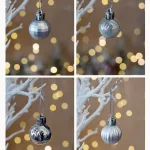 Коледна топка за елха 24 бр