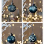 Коледна топка за елха 10 бр