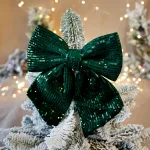 Коледна панделка с щипка