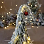 Светеща Коледна елха 30см