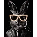 Картина - Светещ Заек