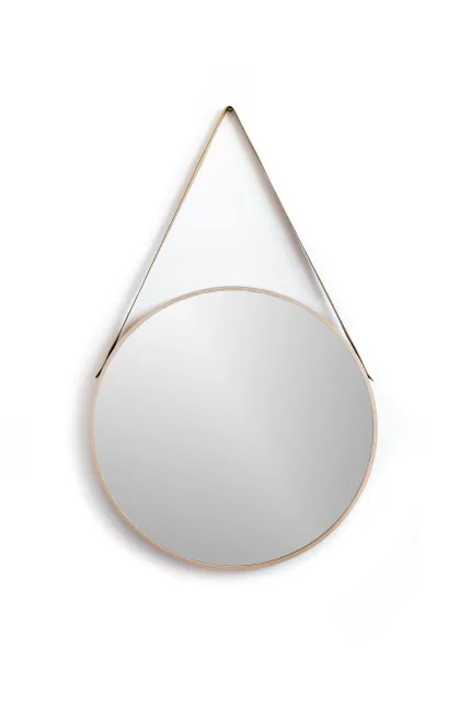 Огледало за стена с каишка 60х60