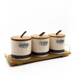 К-кт порцеланови буркани