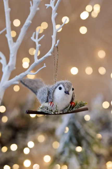 Коледна декорация- врабче