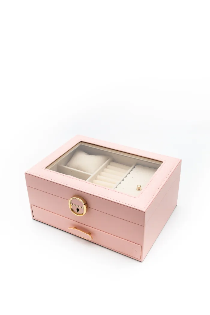 170338-23х17х11-55.50лв-1роз Шкатулки для драгоценностей — изображение 1