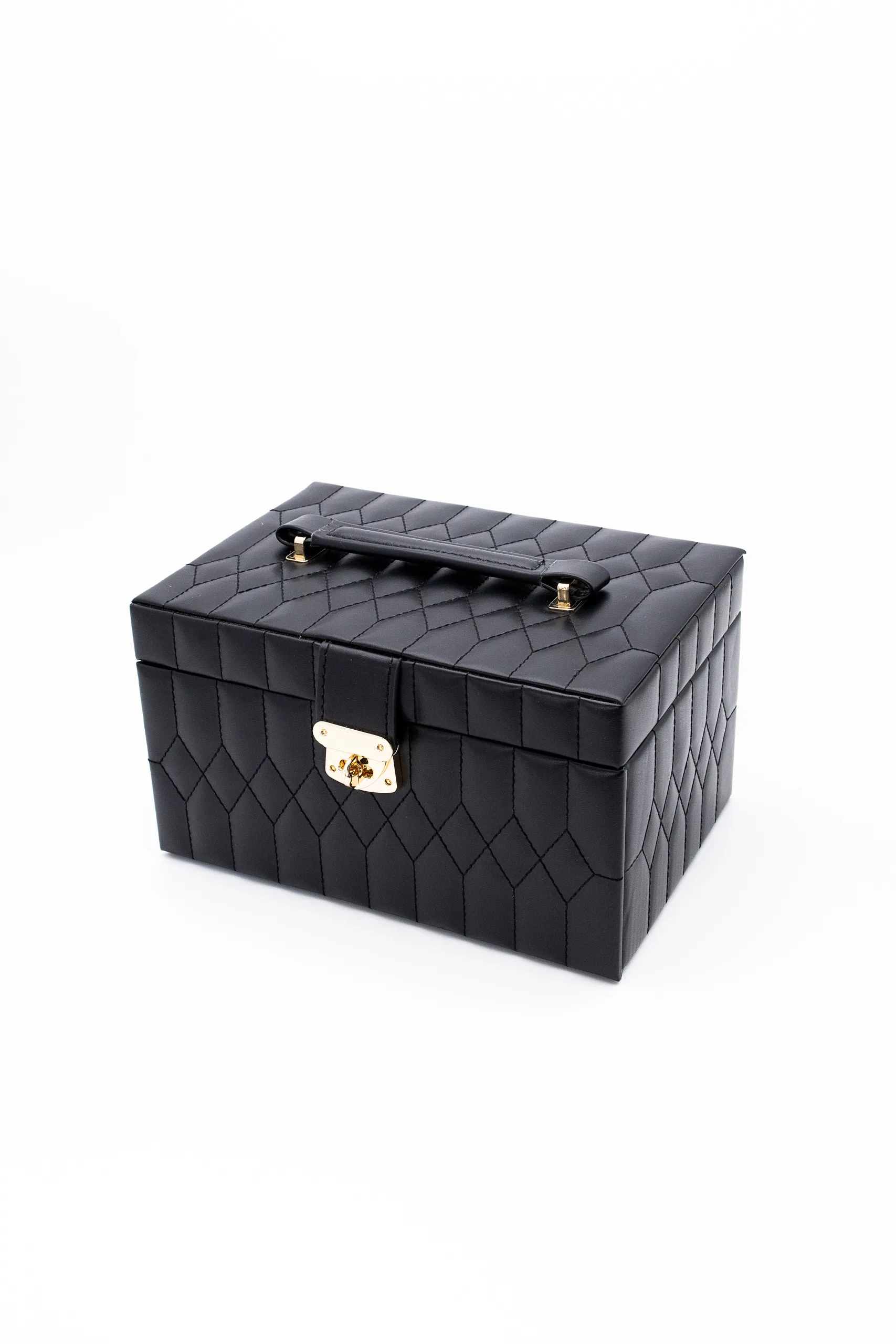 5011-23х16х13-62.50лв-1-черн Шкатулки для драгоценностей — изображение 1