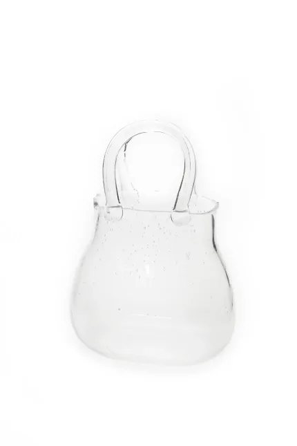 Стъклена ваза- чанта