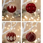 К-кт Коледни топки за елха 12бр