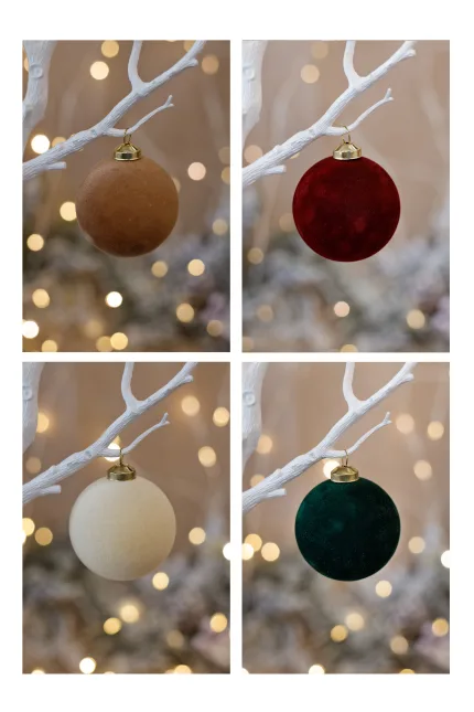 К-кт Коледни топки за елха 16бр