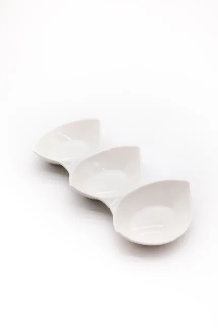 Ceramic snack set