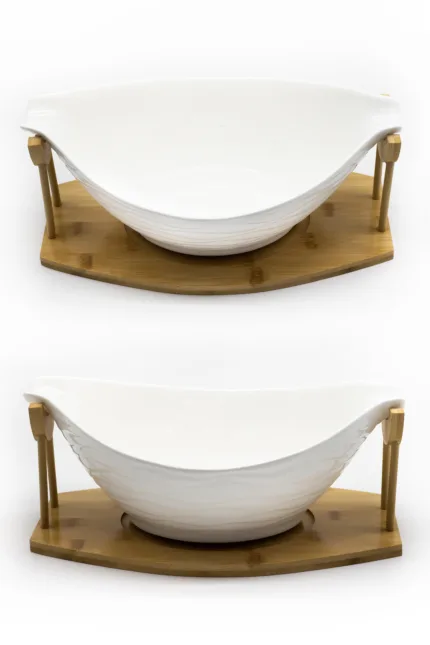 Ceramic serving bowl