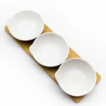 Ceramic snack set