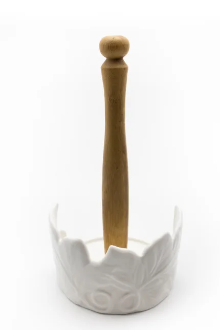 Ceramic paper towel holder