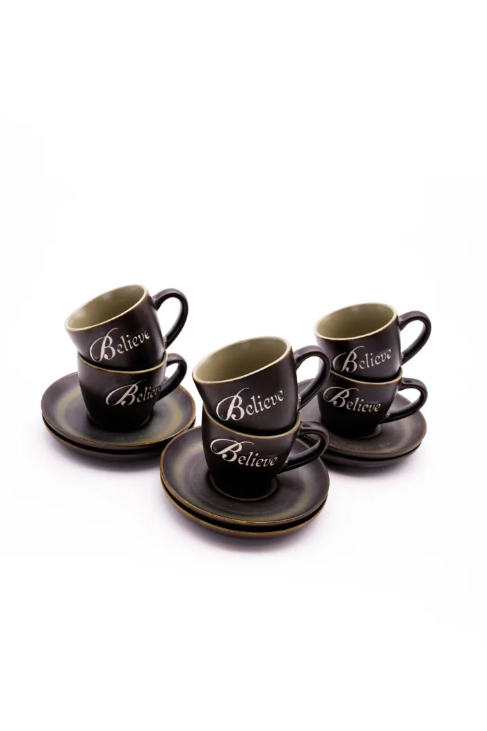 К-кт чаши за кафе 6 бр Danny Home - Image 2