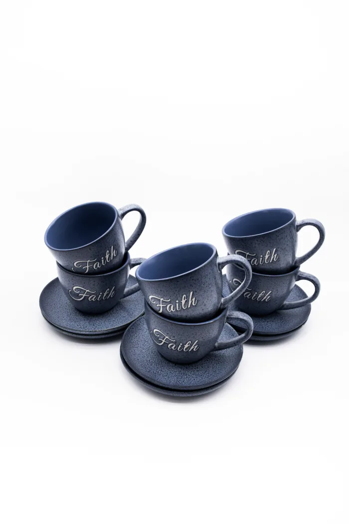 К-кт чаши за кафе 6 бр Danny Home - Image 2