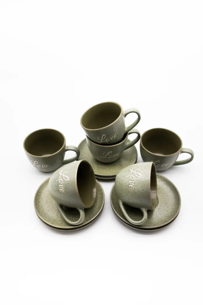 К-кт чаши за кафе 6 бр Danny Home - Image 3