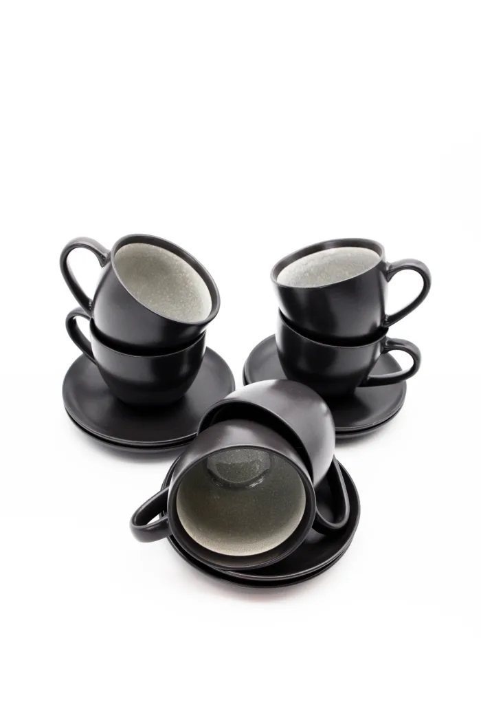 К-кт керамични чаши за кафе 6 бр Danny Home - Image 2