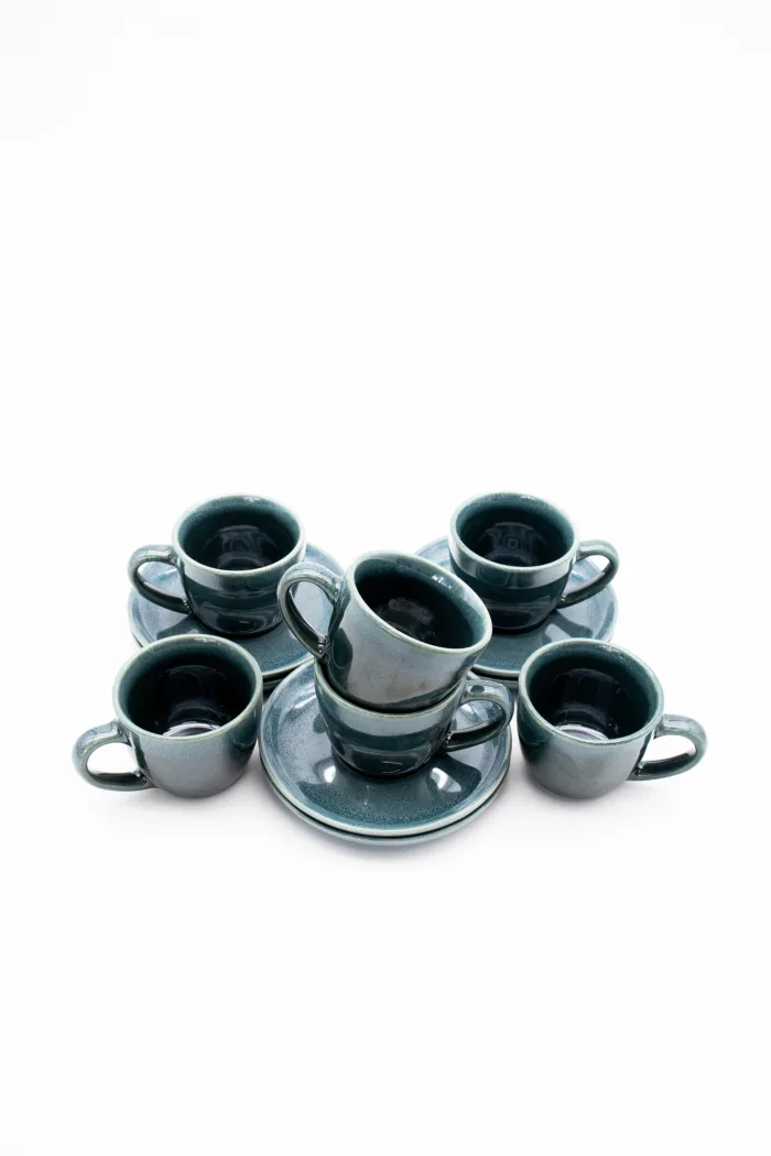 К-кт керамични чаши за кафе 6 бр Danny Home - Image 2