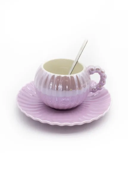 К-кт чаша с чиния и лъжица