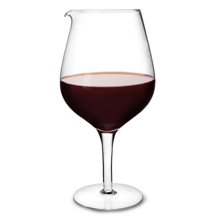 Glass cup for wine