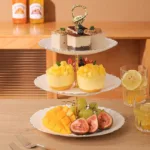 Керамична поставка за сладки 3 нива Danny Home