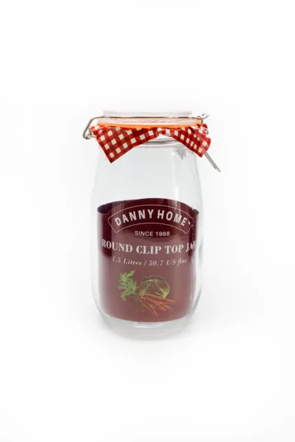 Стъклен буркан 1,5л Danny Home