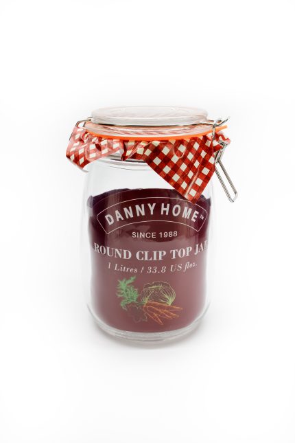 Стъклен буркан 1л Danny Home