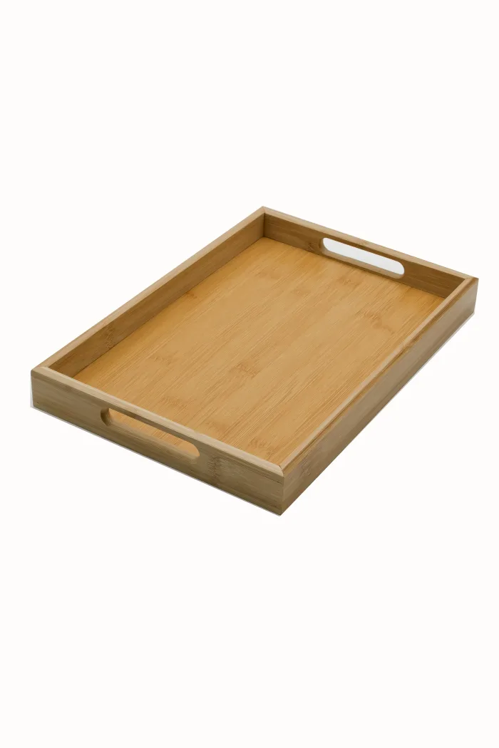 Bamboo serving tray - Image 1
