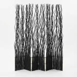 Decorative folding screen