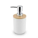 Plastic liquid soap dispenser